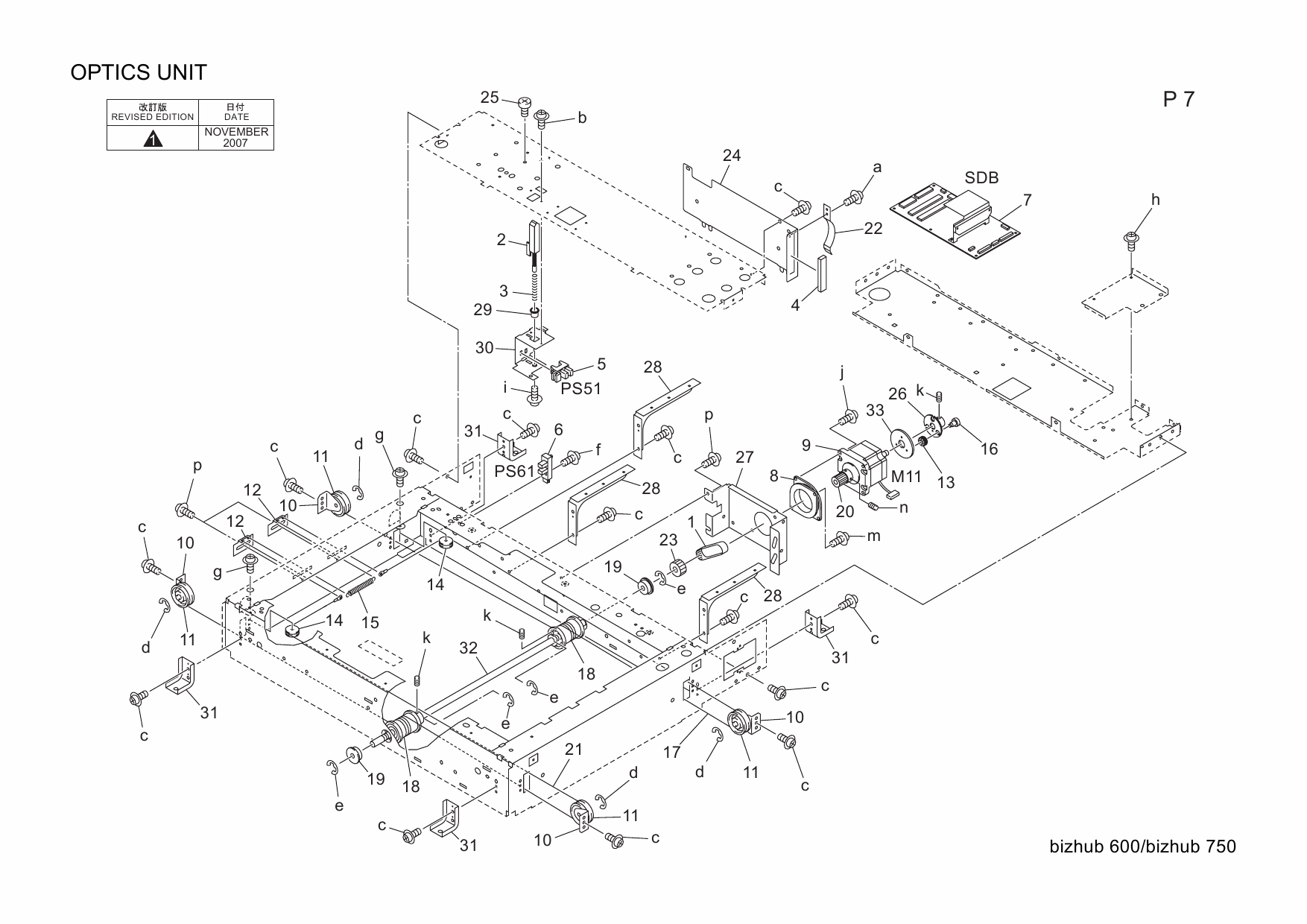 Konica-Minolta bizhub 600 750 Parts Manual-4